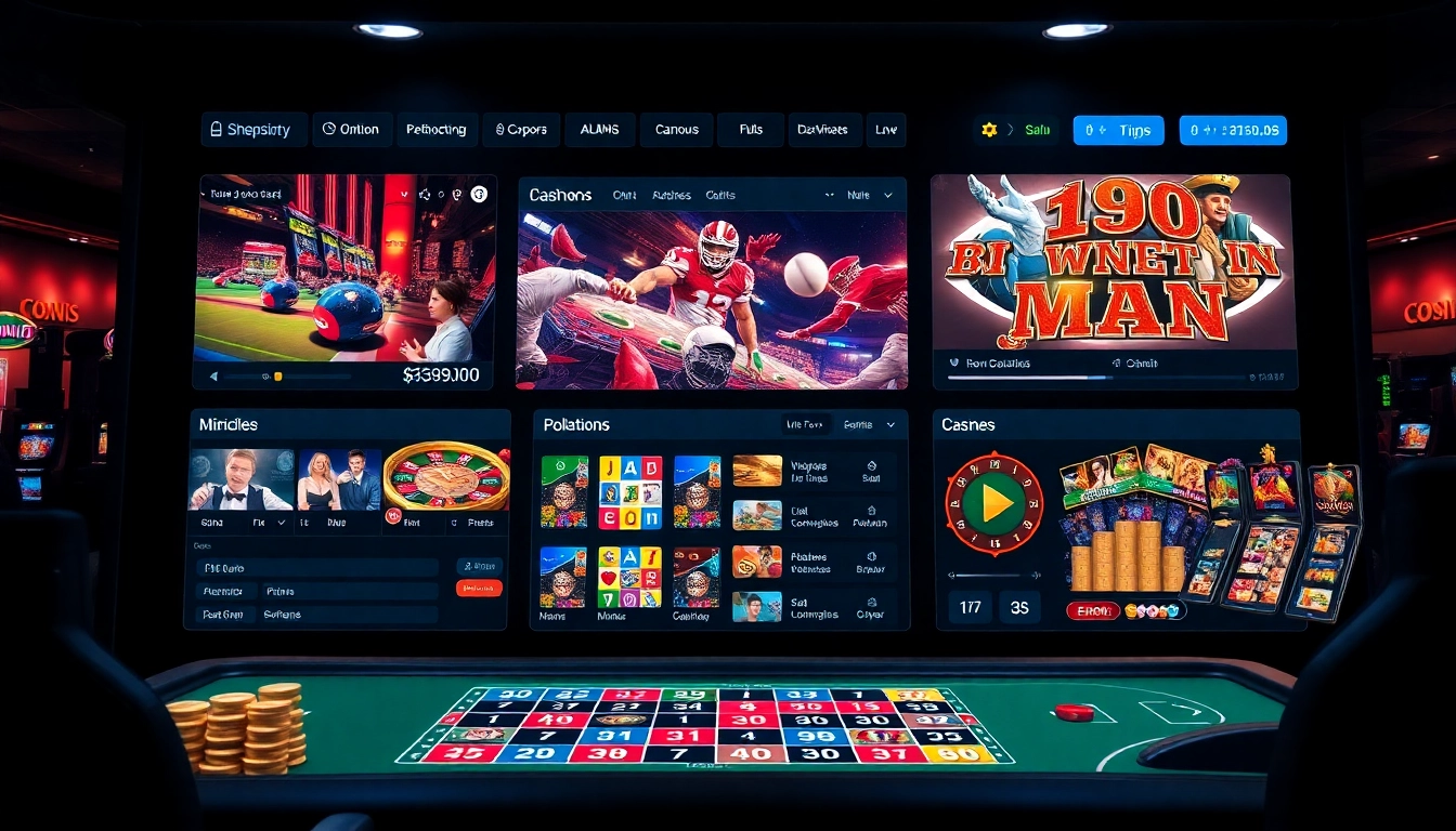 789win platform showcasing live casino, sports betting, and slot games with vibrant visuals for online gambling