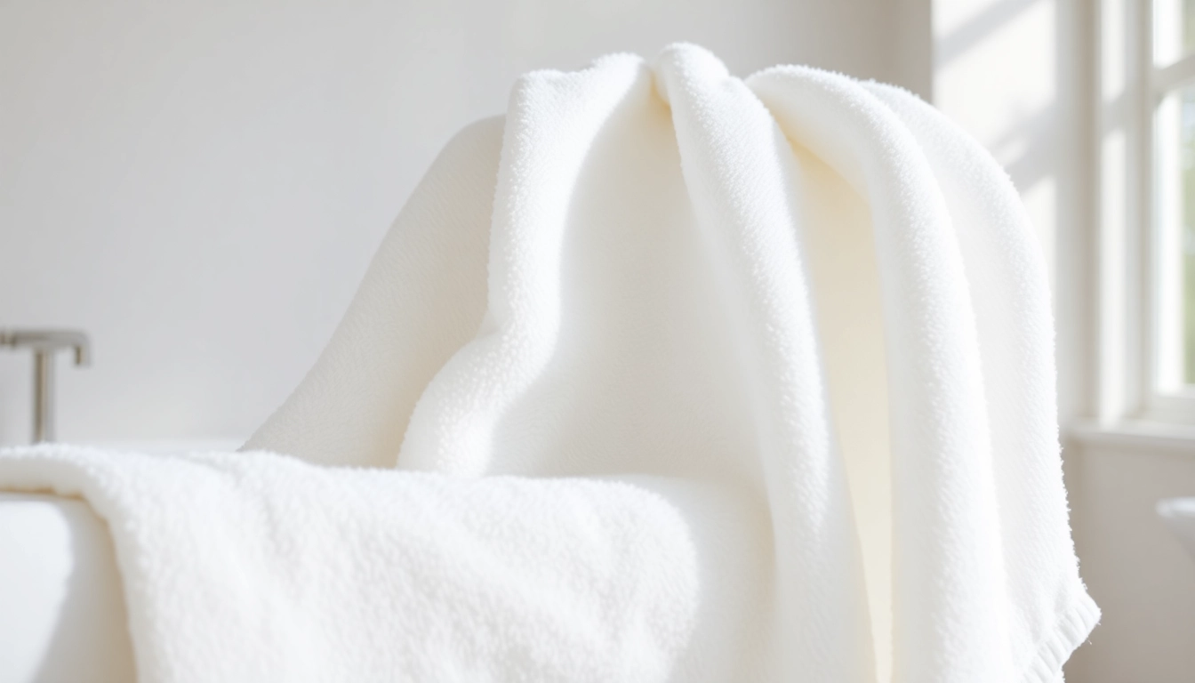 Touch the softness of premium Modal Towels, featuring elegant, plush fabric and modern design for luxury bath experience.