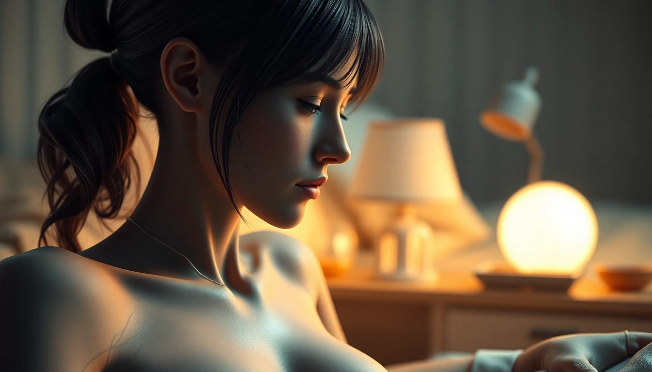 High-quality NSFW AI image of realistic human figures engaging in intimate pose, showcasing hyper-realism and detailed textures.