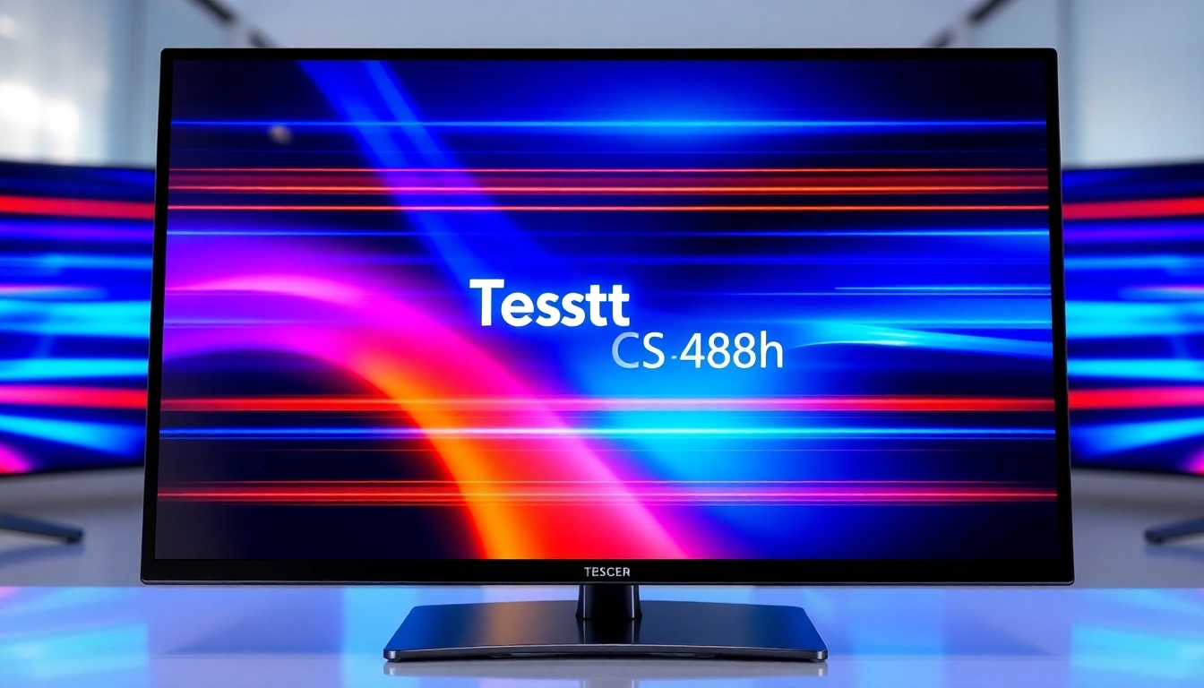Authenticated test of CS 48h streaming service showing on a digital device screen