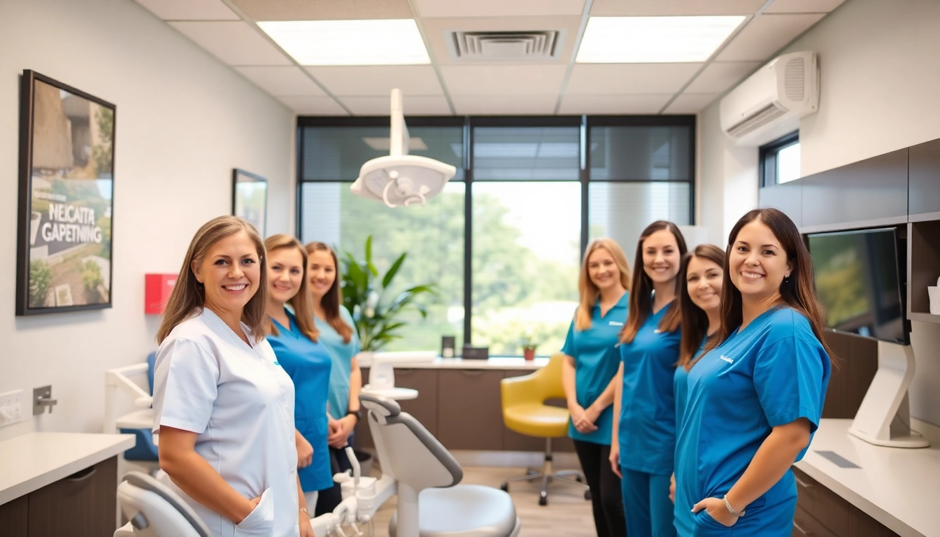 Dental team at Ventura Bright Dental providing friendly patient care with modern equipment in