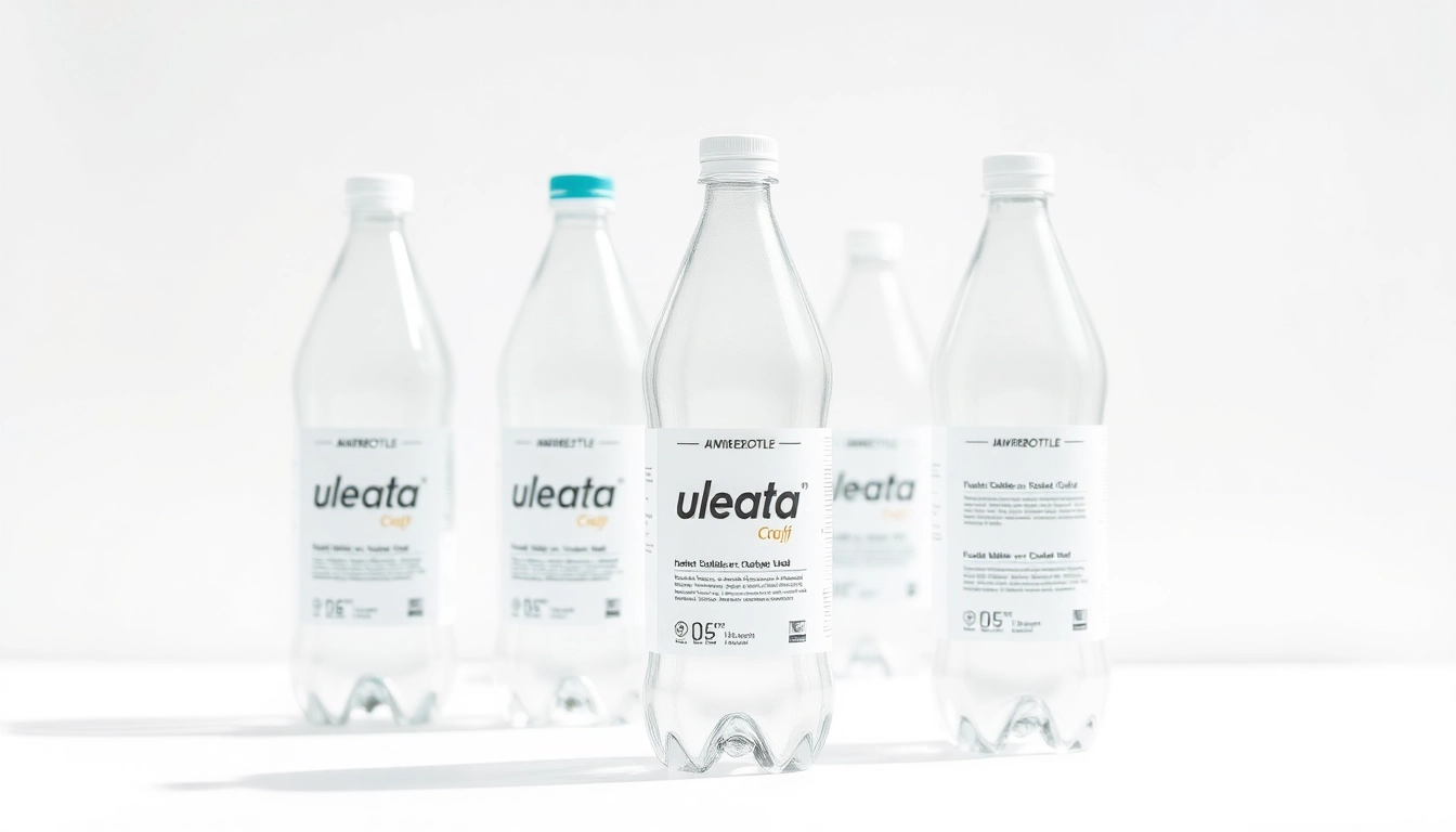 Efficient plastic sise production line showcasing durable plastic bottles in various sizes for