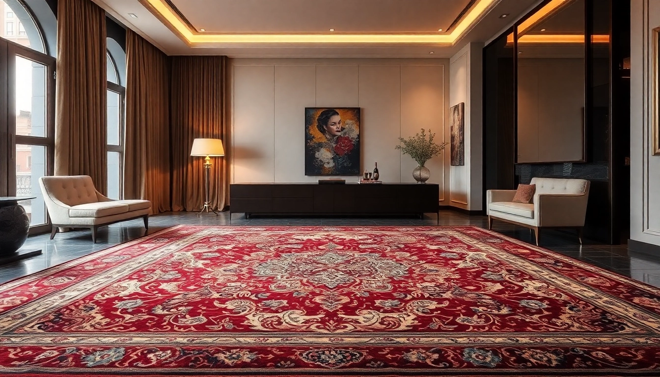 Tappeto persiano Milano displayed in a stylish Milan home interior with detailed patterns and