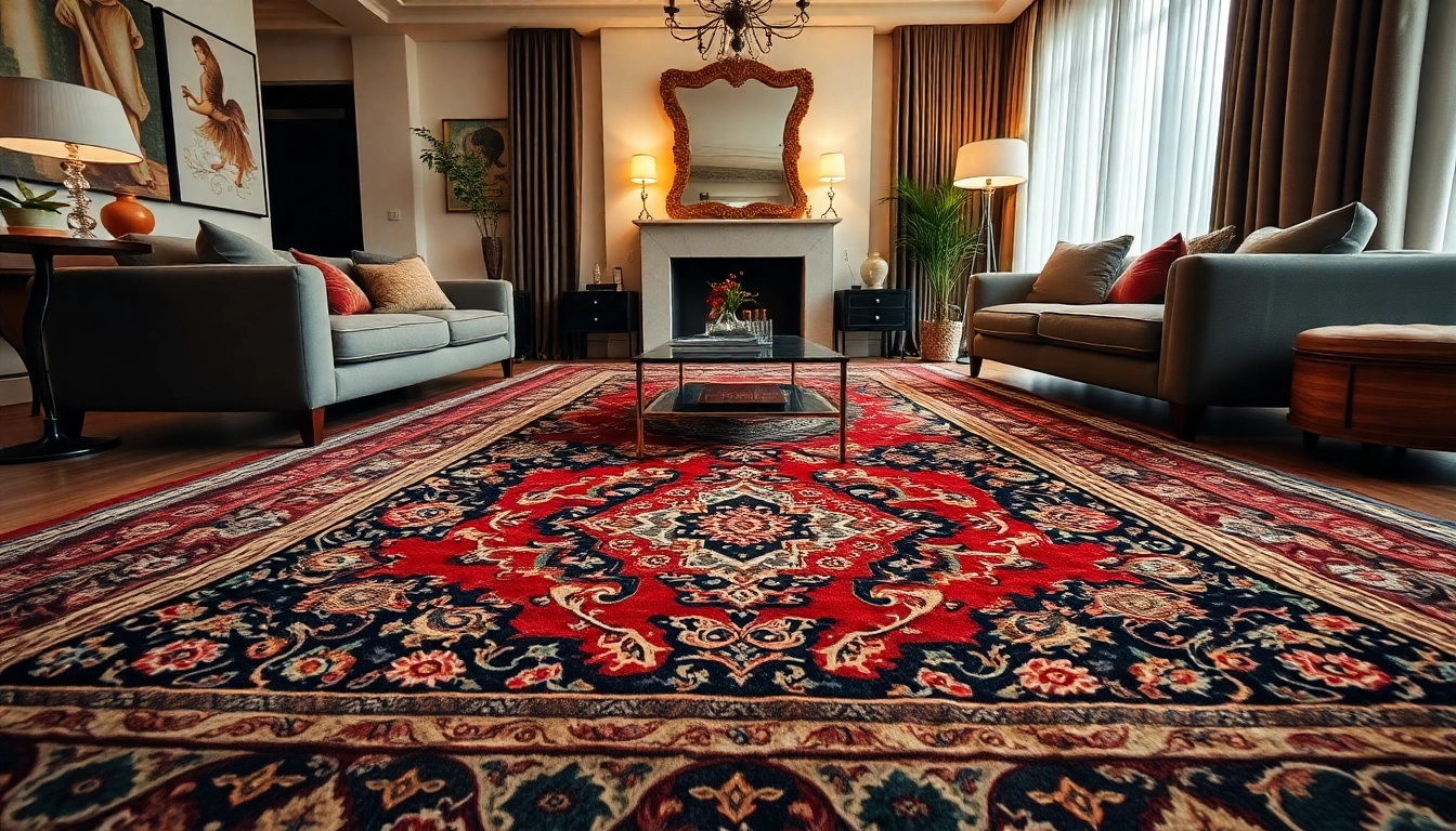 Treat your space with a high-quality Tappeto persiano Milano showcasing craftsmanship and
