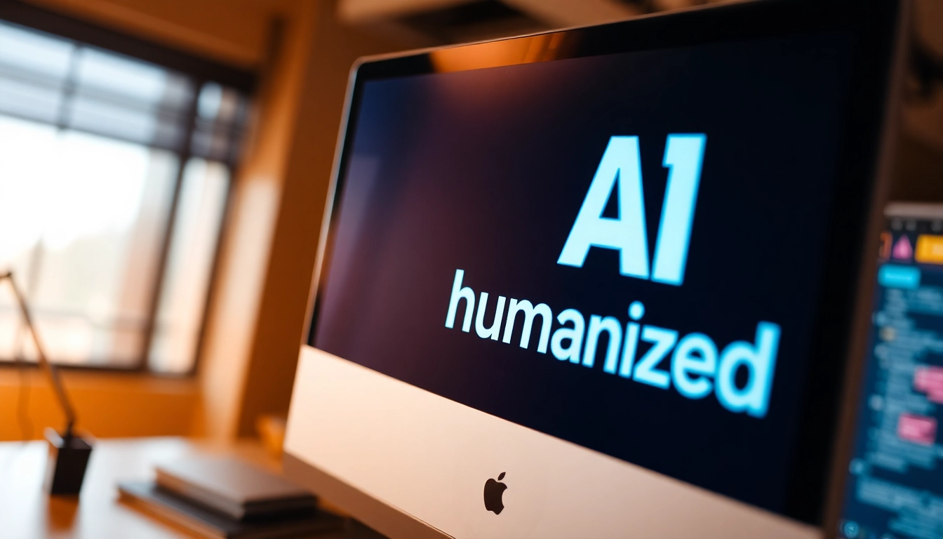 Humanizer tool transforming AI text into natural writing for seamless content creation