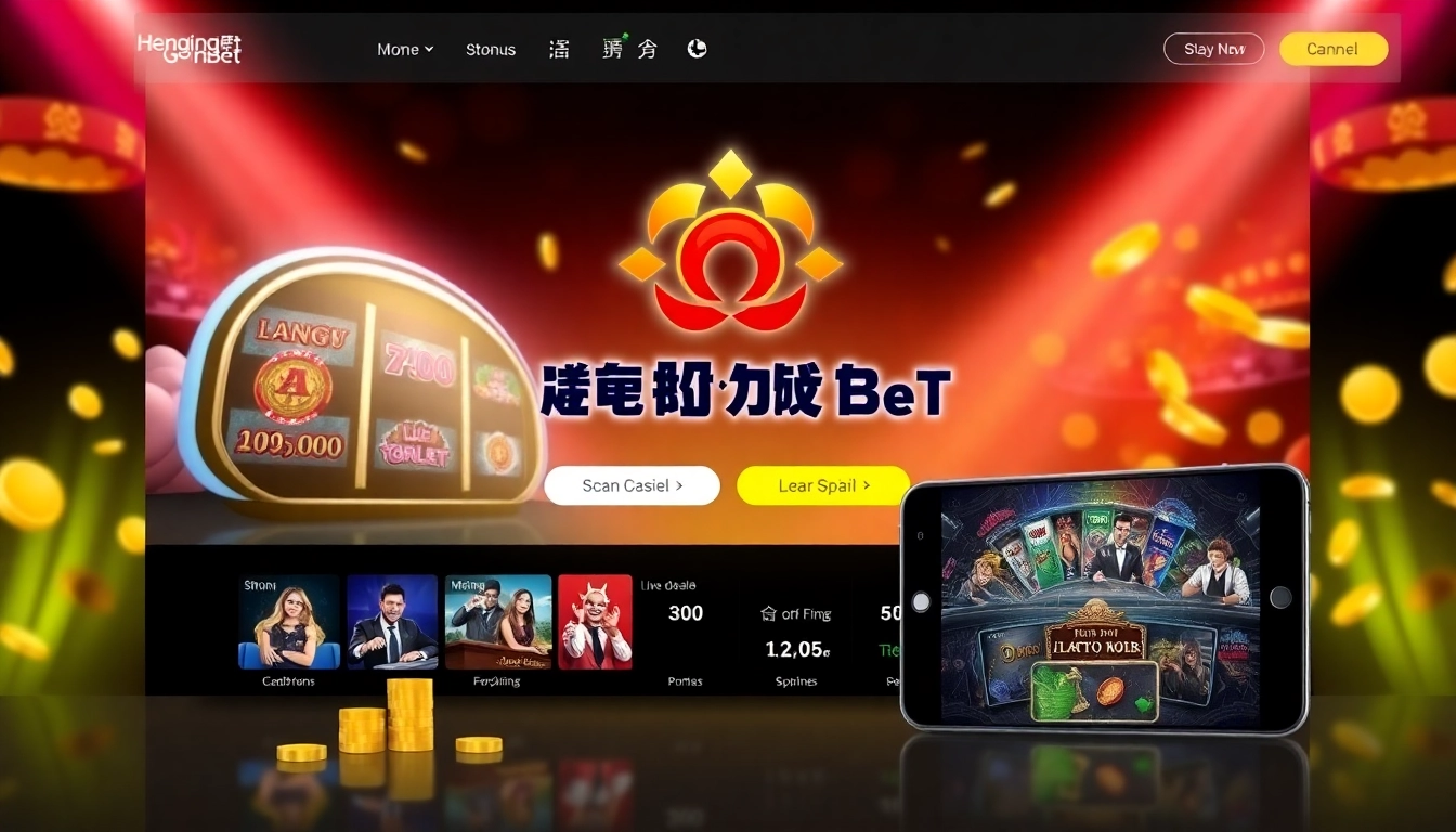 Engaging hengongbet online casino with spinning slots and live dealer on mobile device for fast
